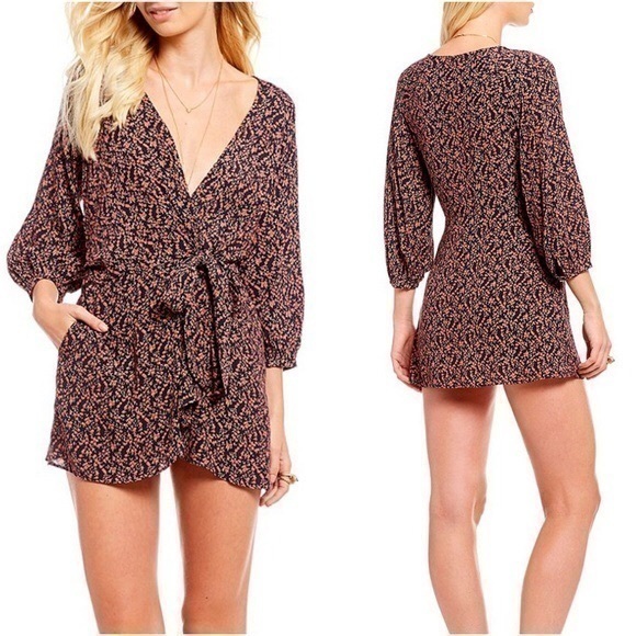 Free People Tops - NWT Free People Clara Front- Tie Tunic